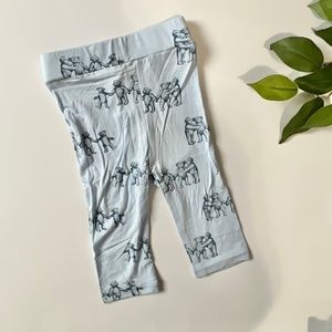 Kate Quinn Light Blue Bear Family Pants 3-6